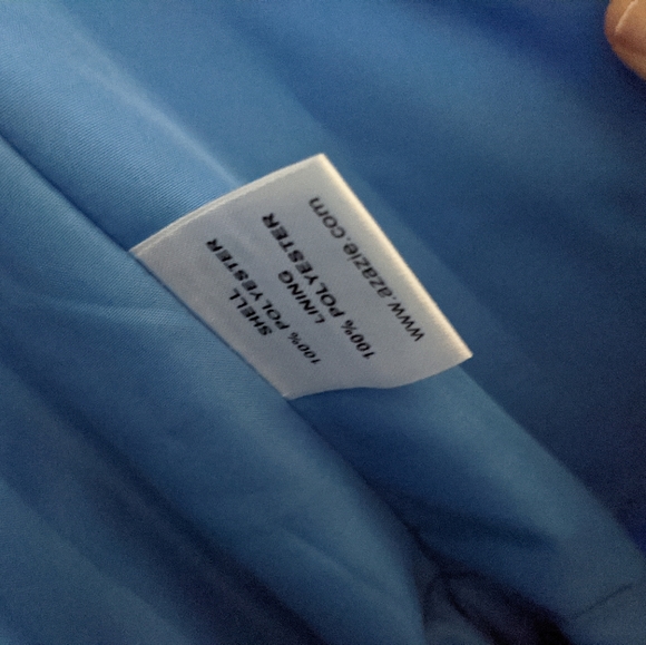 Azazie Haley blue brides maid dress - Picture 4 of 6